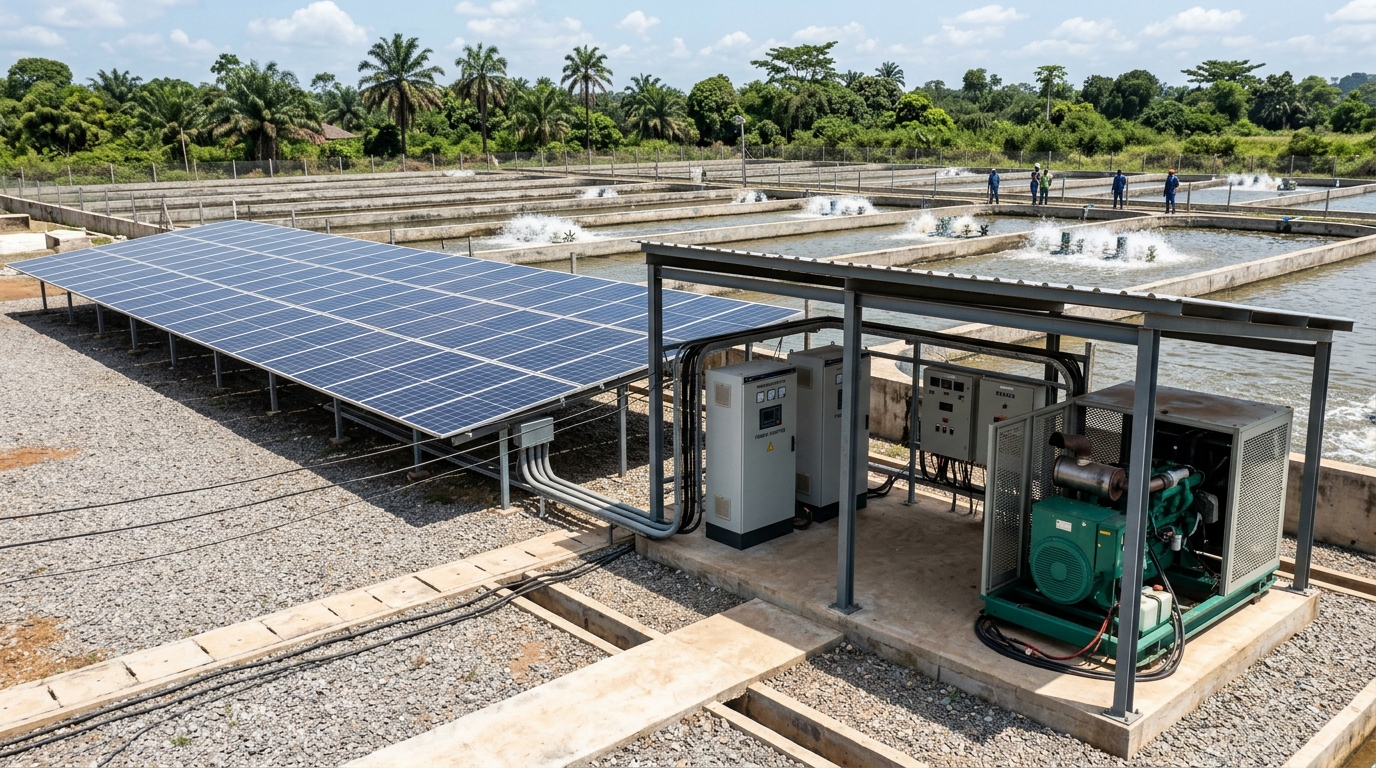 Solar and Diesel Generator Redundancy